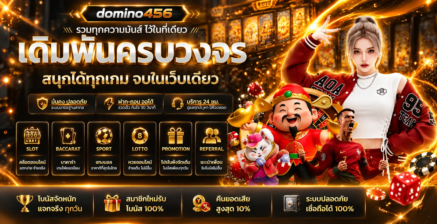 domino456 ทางเข้าเว็บตรง สมัครสมาชิก ฝากถอนออโต้
